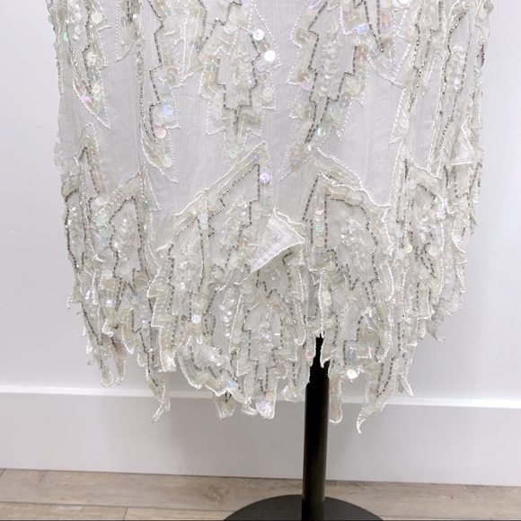 Vintage Scala sequin wedding cocktail dress - Picture 5 of 11